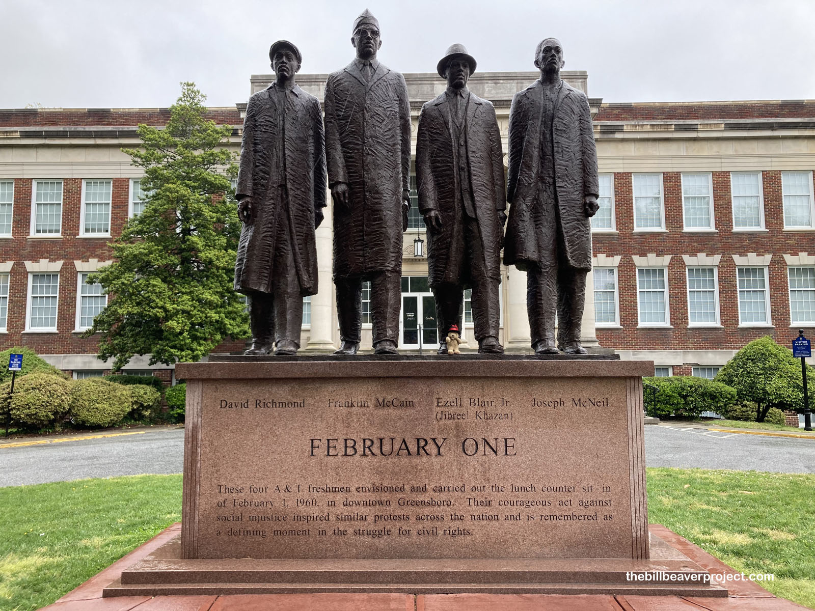The February One Monumentand the Greensboro Four!