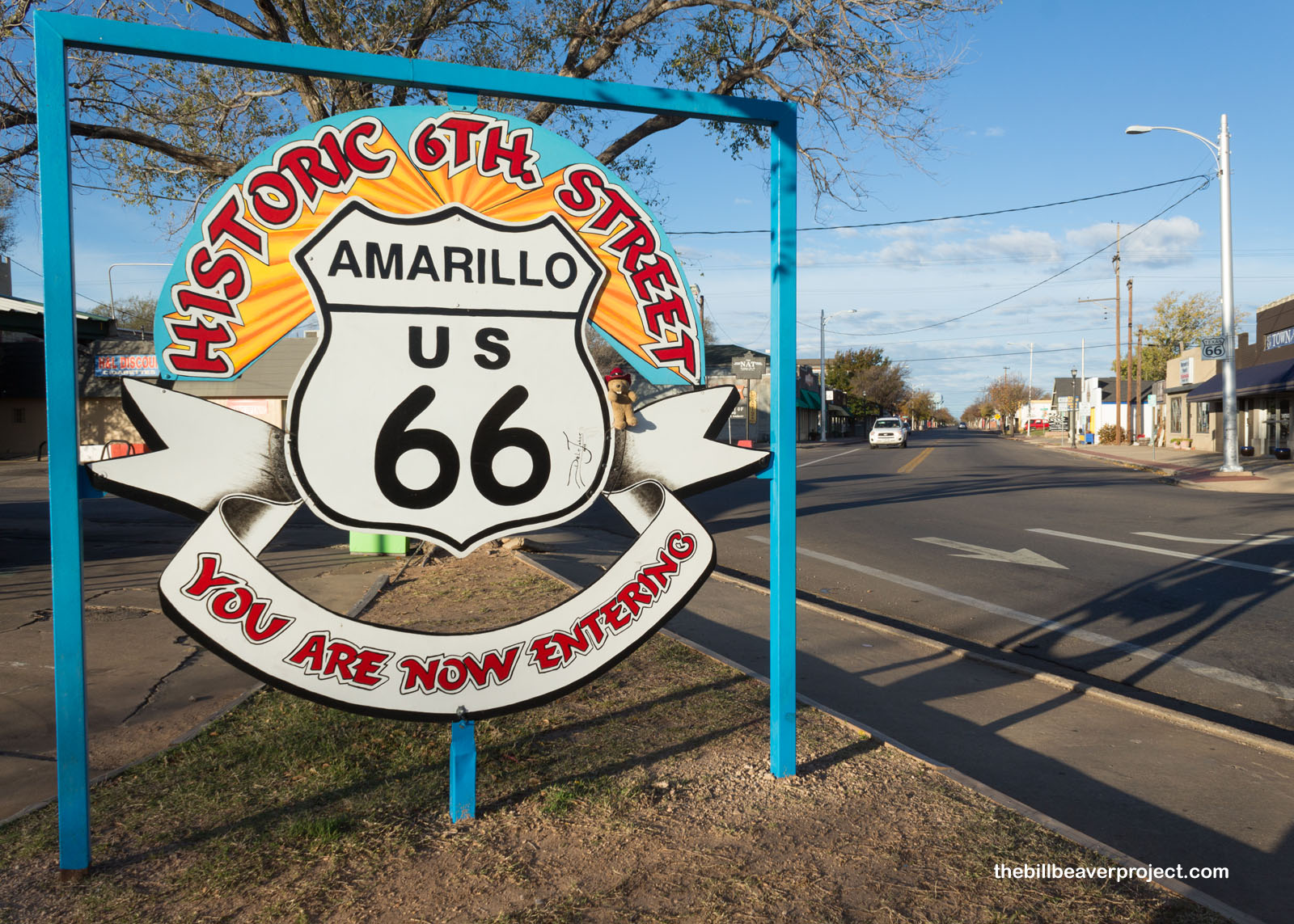 Route 66 in Amarillo